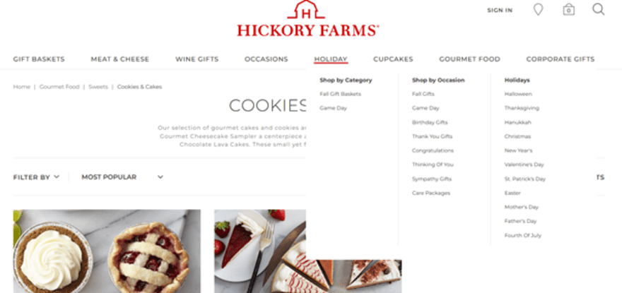 food business ideas hickory farms