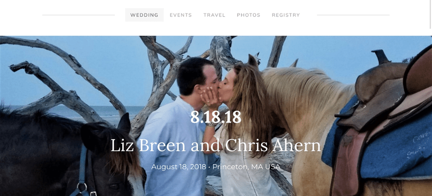 Liz and Chris Homepage