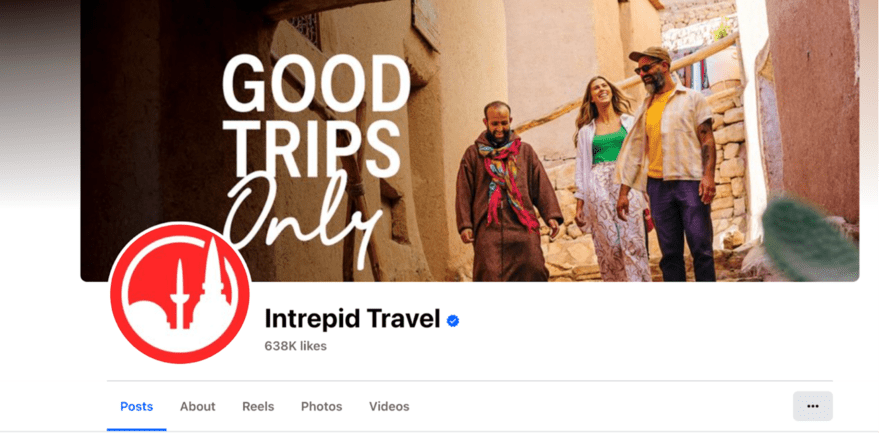 Intrepid Travel Facebook page