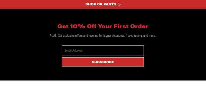 Pants and Socks website