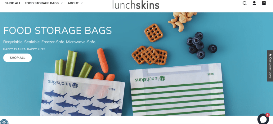 Lunch Skins website