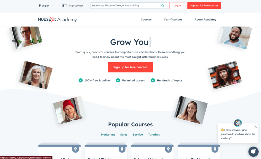 HubSpot Academy