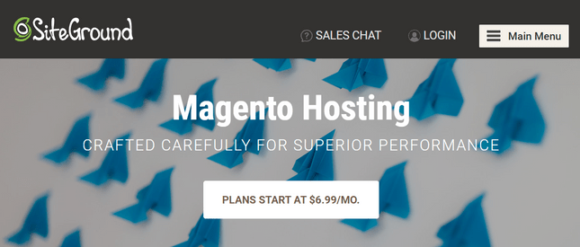 siteground magento home