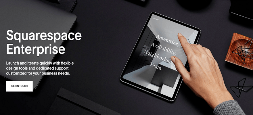 squarespace enterprise home