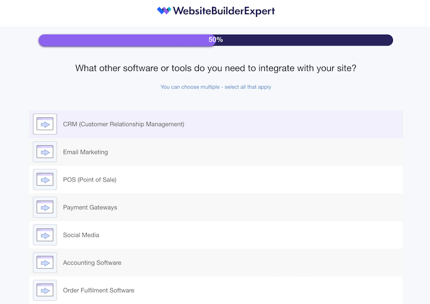 WBE form example